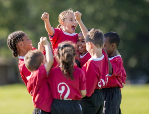 Physical activity + organised sports participation may ward off childhood mental ill health