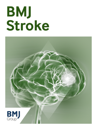 BMJ Stroke Image of BMJ Stroke front cover