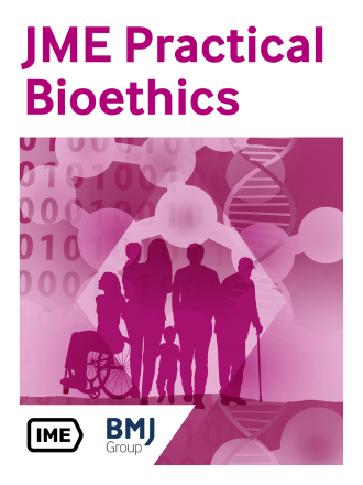 JMEPB Image of JME Practical bioethics front cover